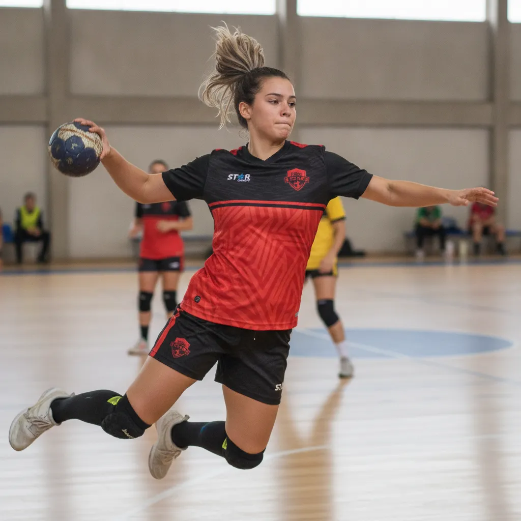 Uniforme de handebol personalizado Star Sports