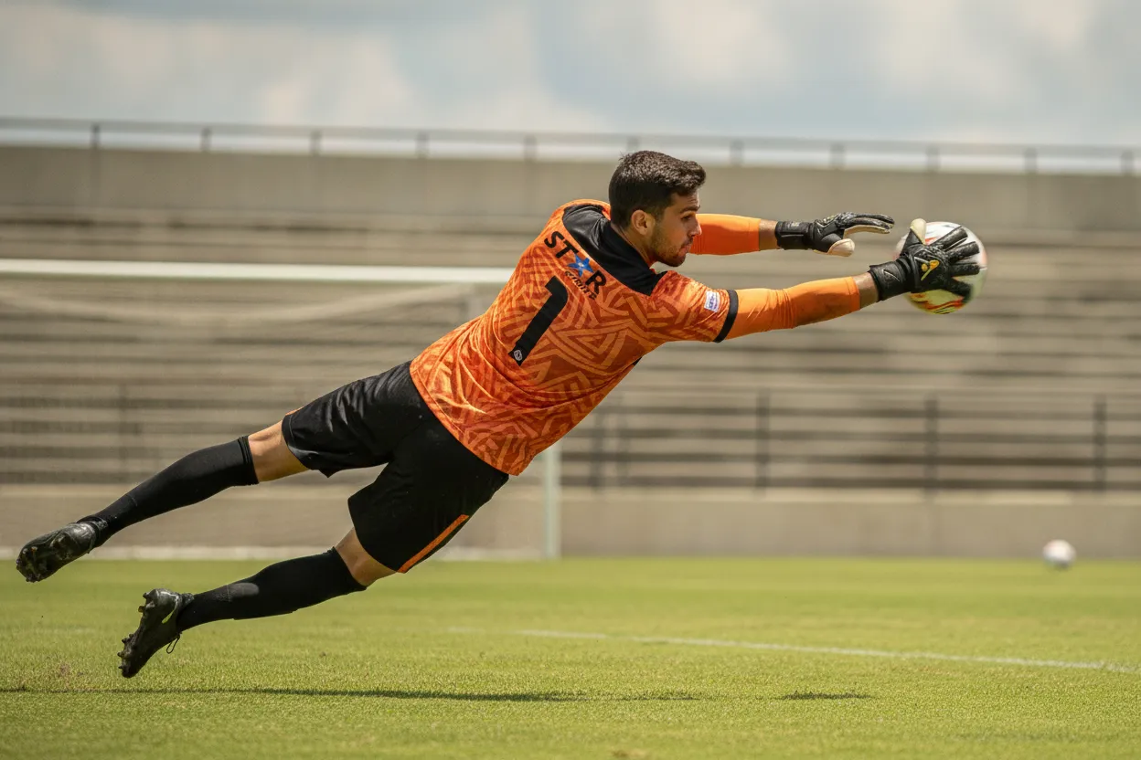 Camisa de goleiro personalizada Star Sports