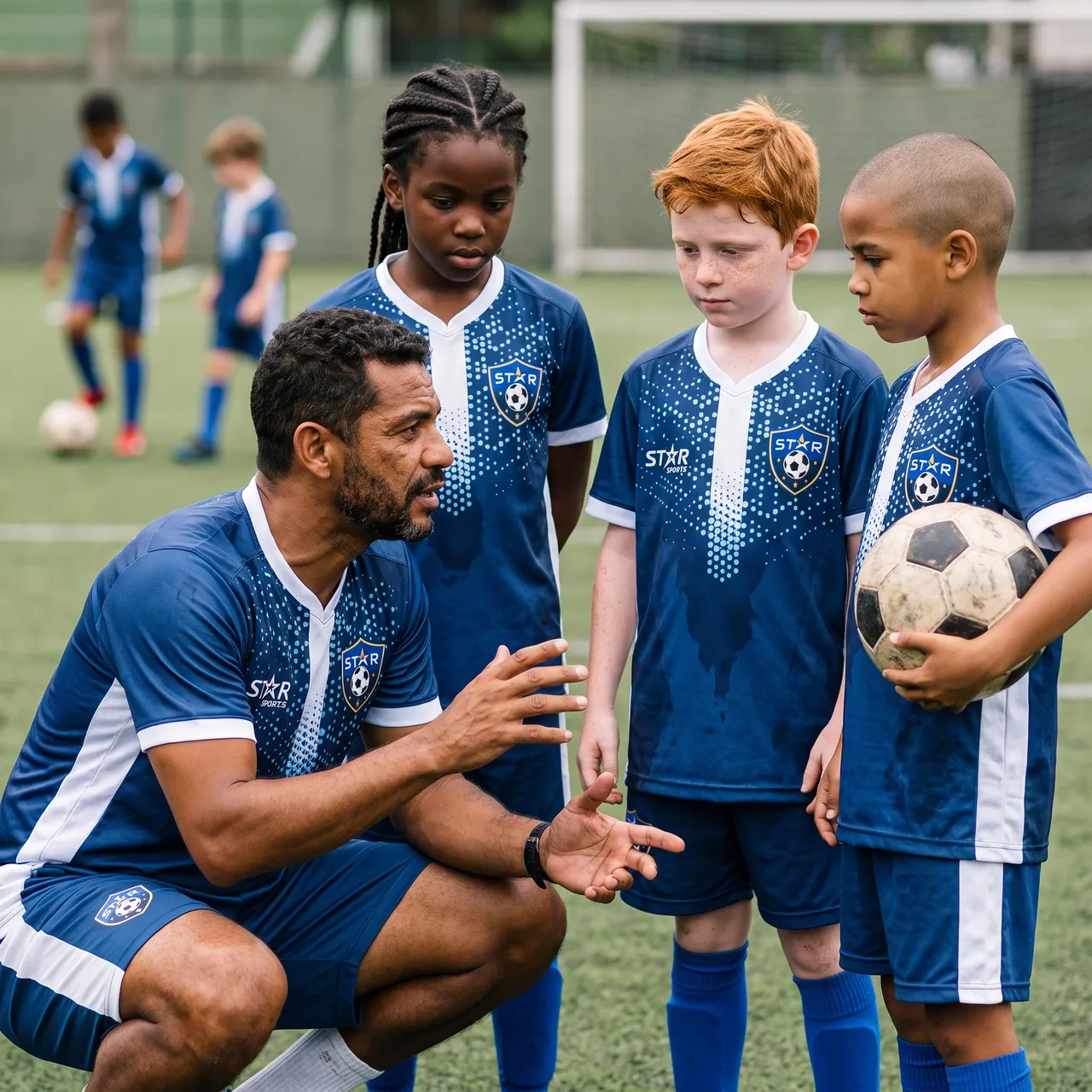 Uniforme para escolinha de futebol Star Sports
