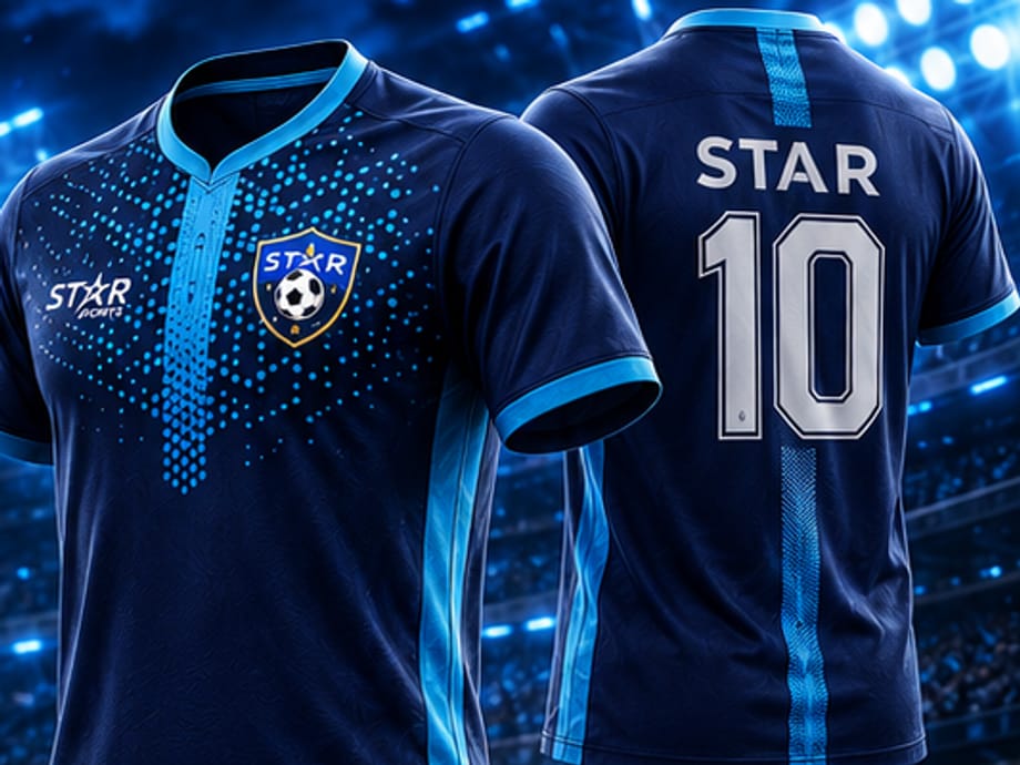 Uniforme Star Premium: camisa, calção e meião